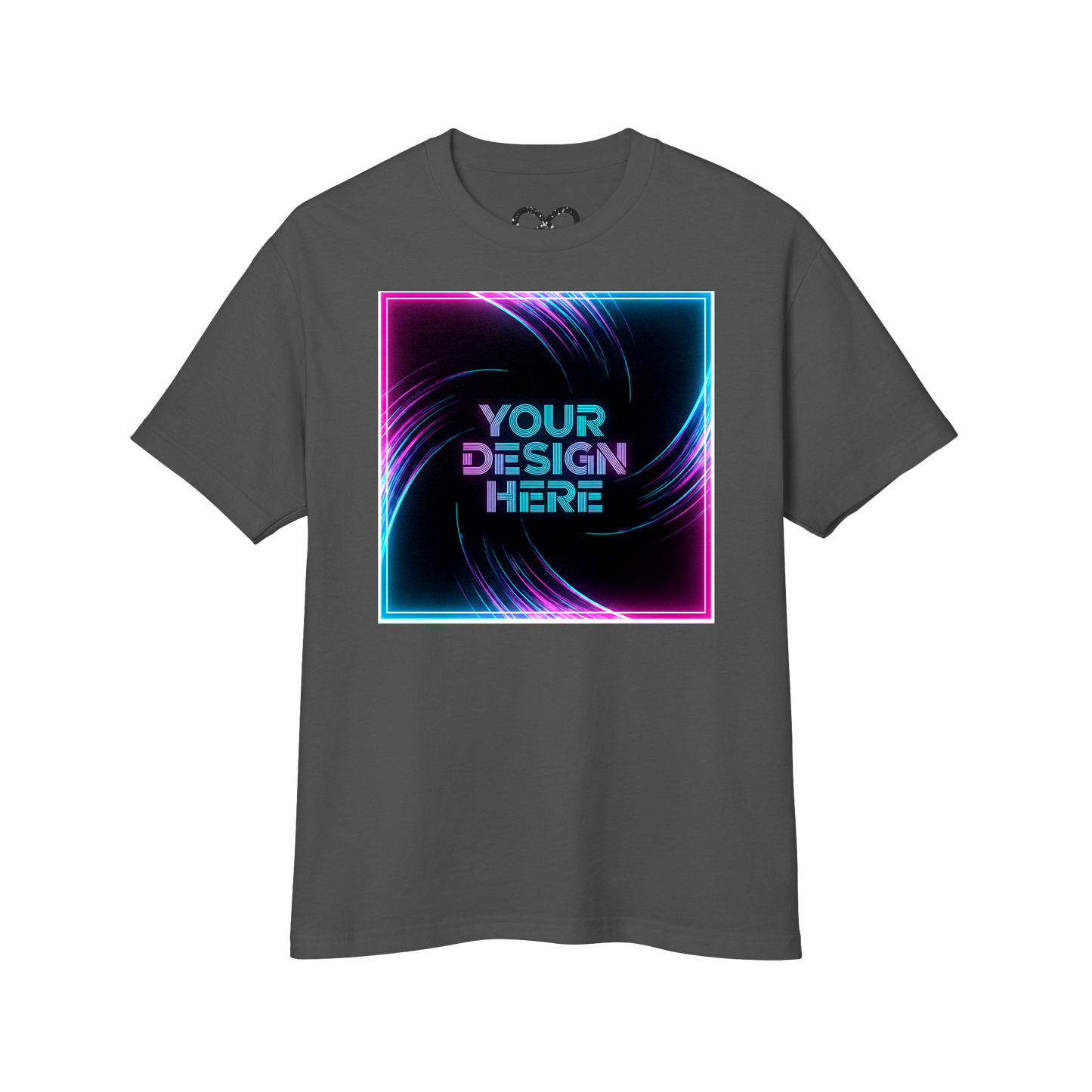 GlowFade Heavyweight Unisex Cotton Tee